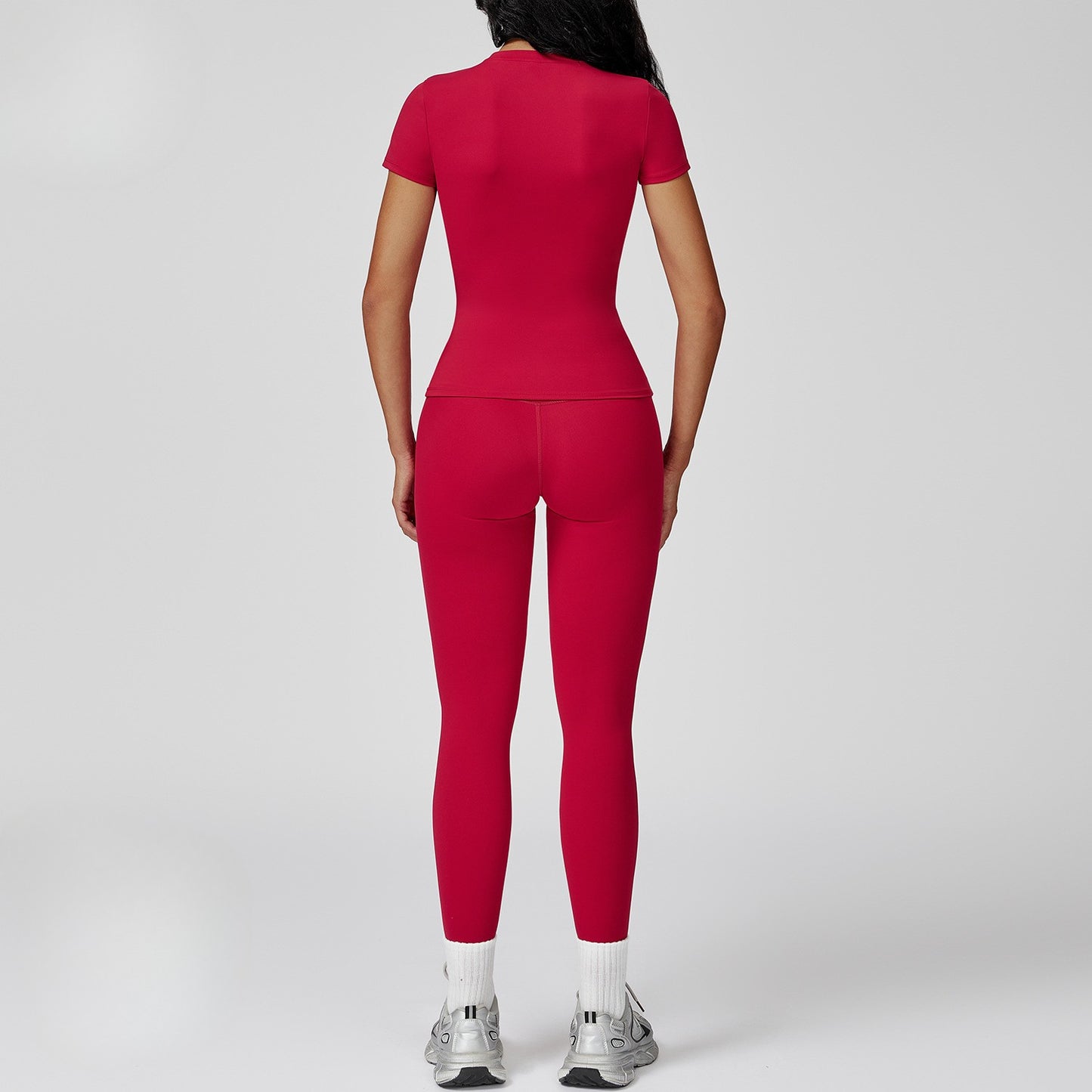 Sculpt Fit Short Sleeve & Flare Pants Set
