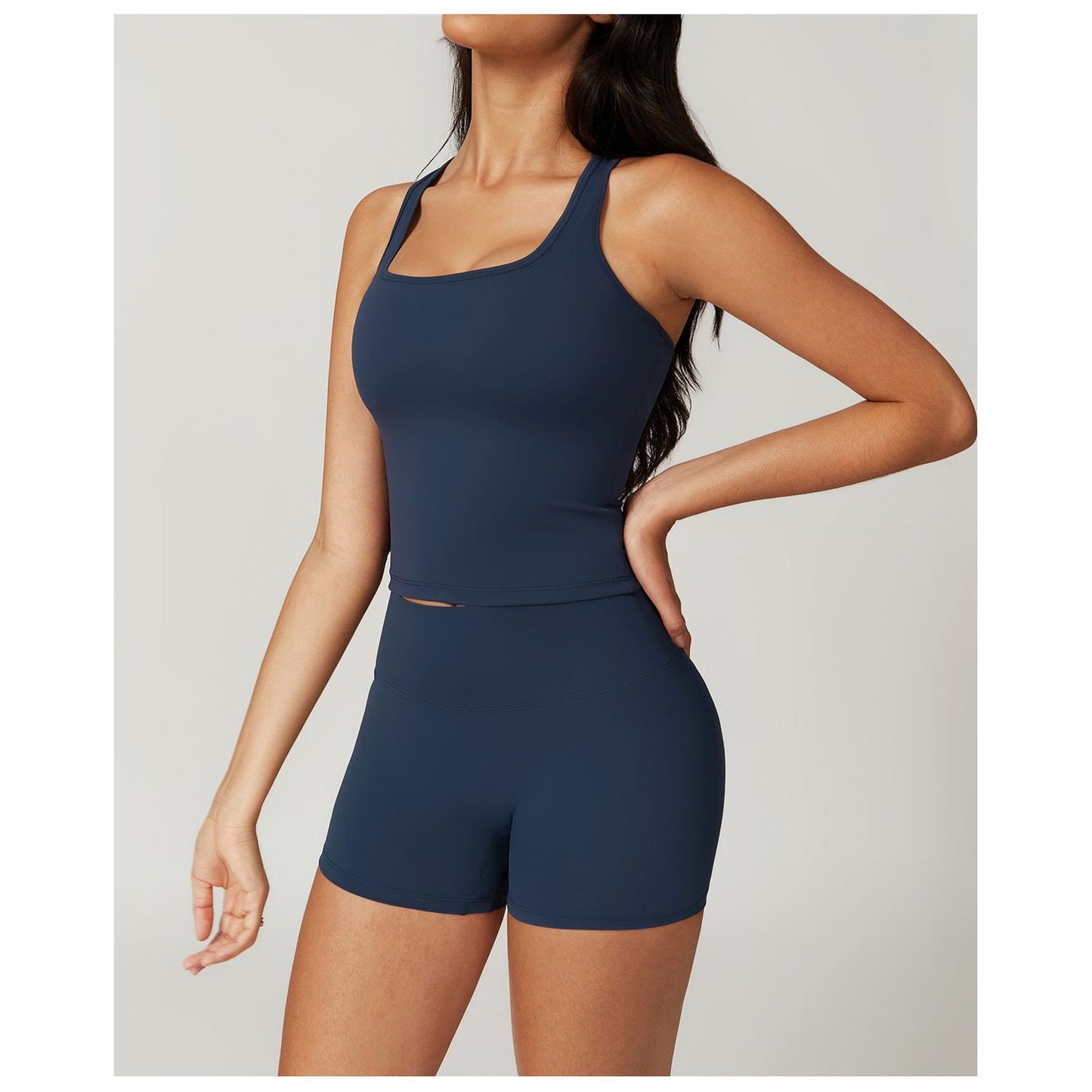 Women's Tank Top & Stretchy Shorts