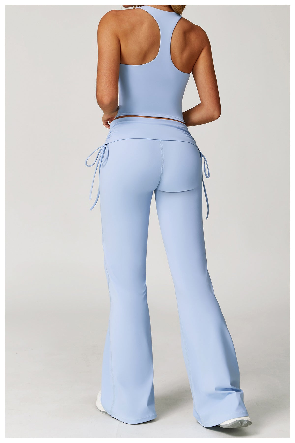Racer Back Top & Flare Pants Set