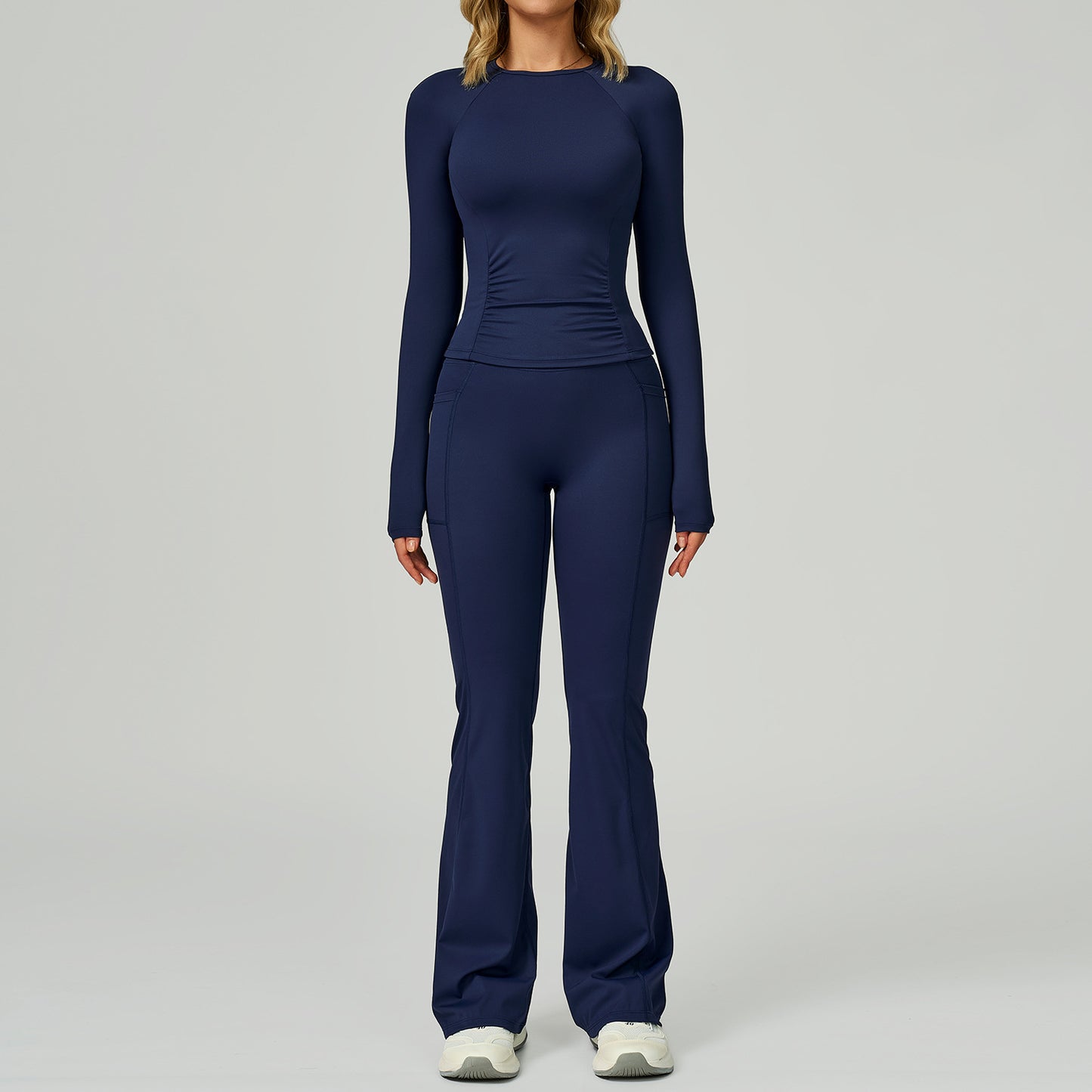 SculptFit Long Sleeve & Flare Pant Set