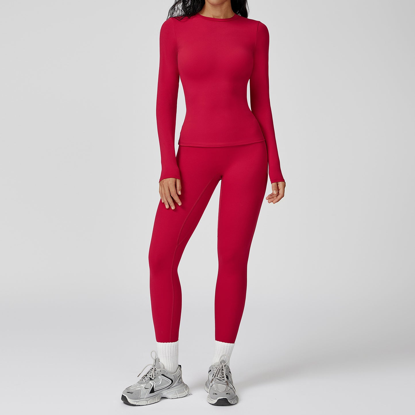 SculptFit Long Sleeve + Leggings Workout Set