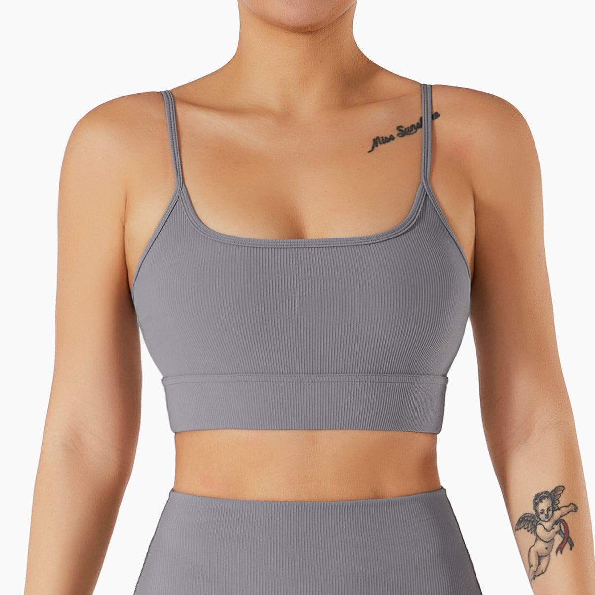 Scoop Neck Ribbed Tank