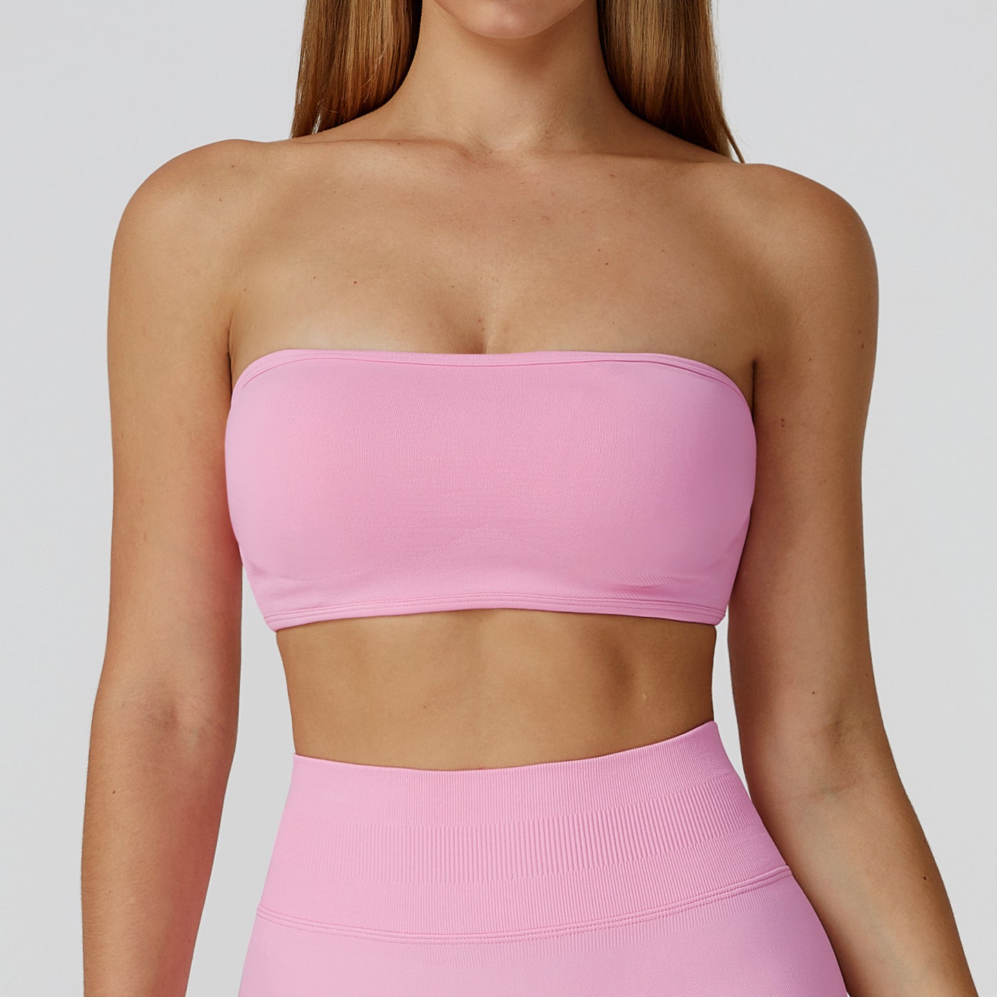 Strapless Bandeau Active Top