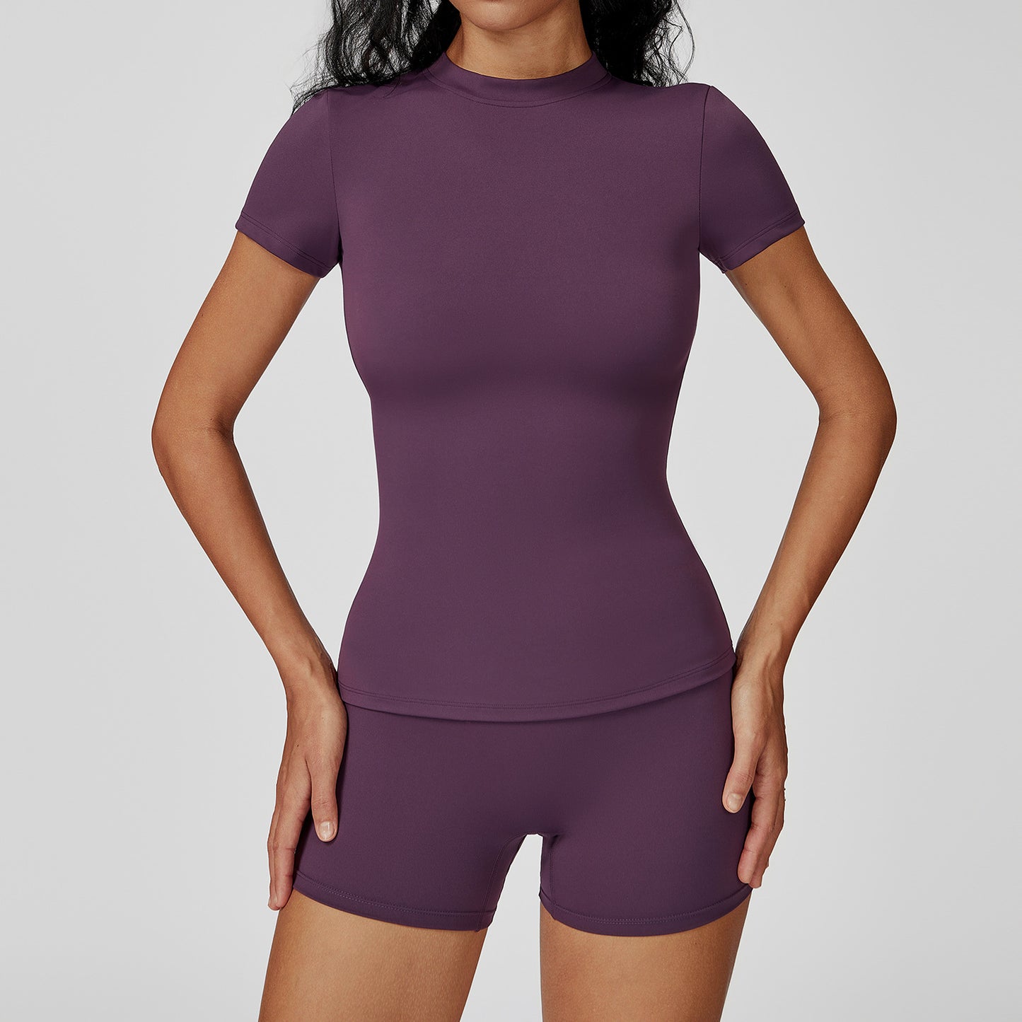 Sculpt Fit Short Sleeve & Training Shorts Set