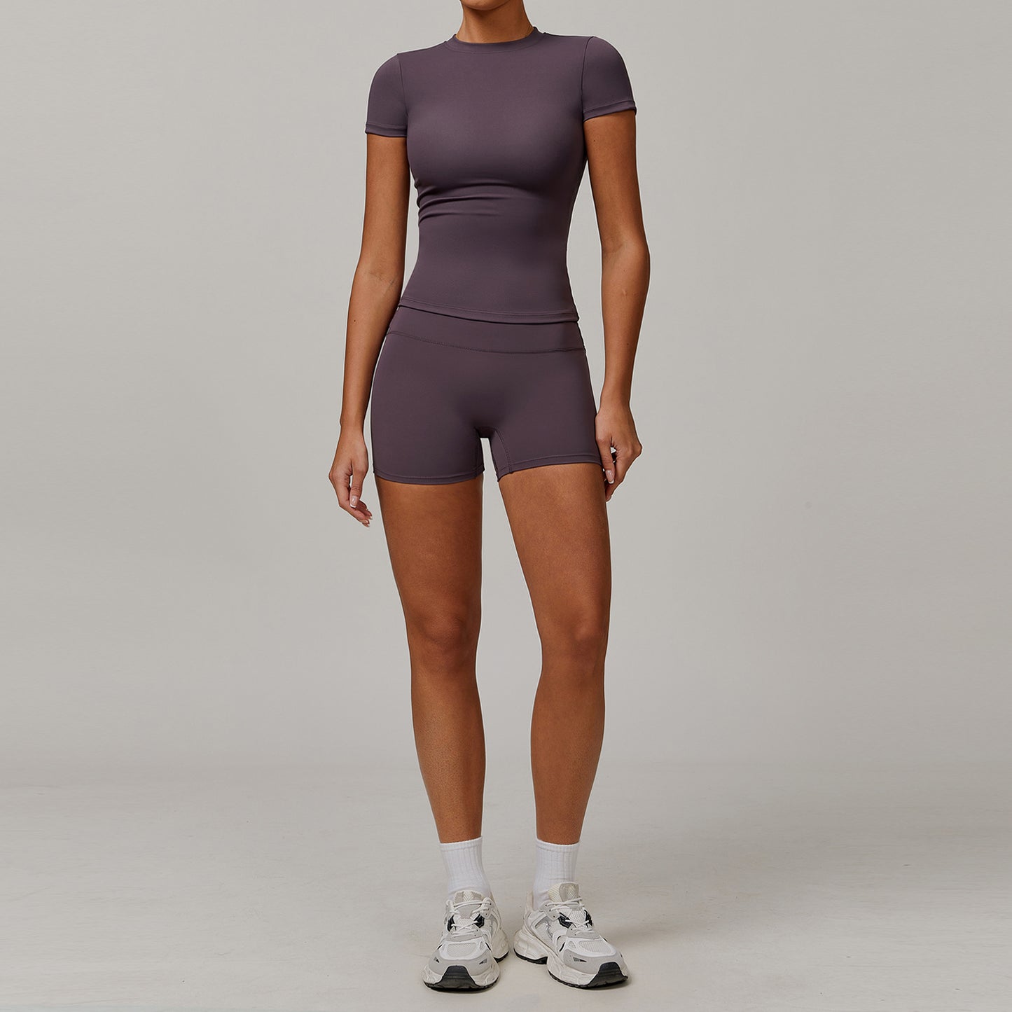 Sculpt Fit Short Sleeve & Training Shorts Set