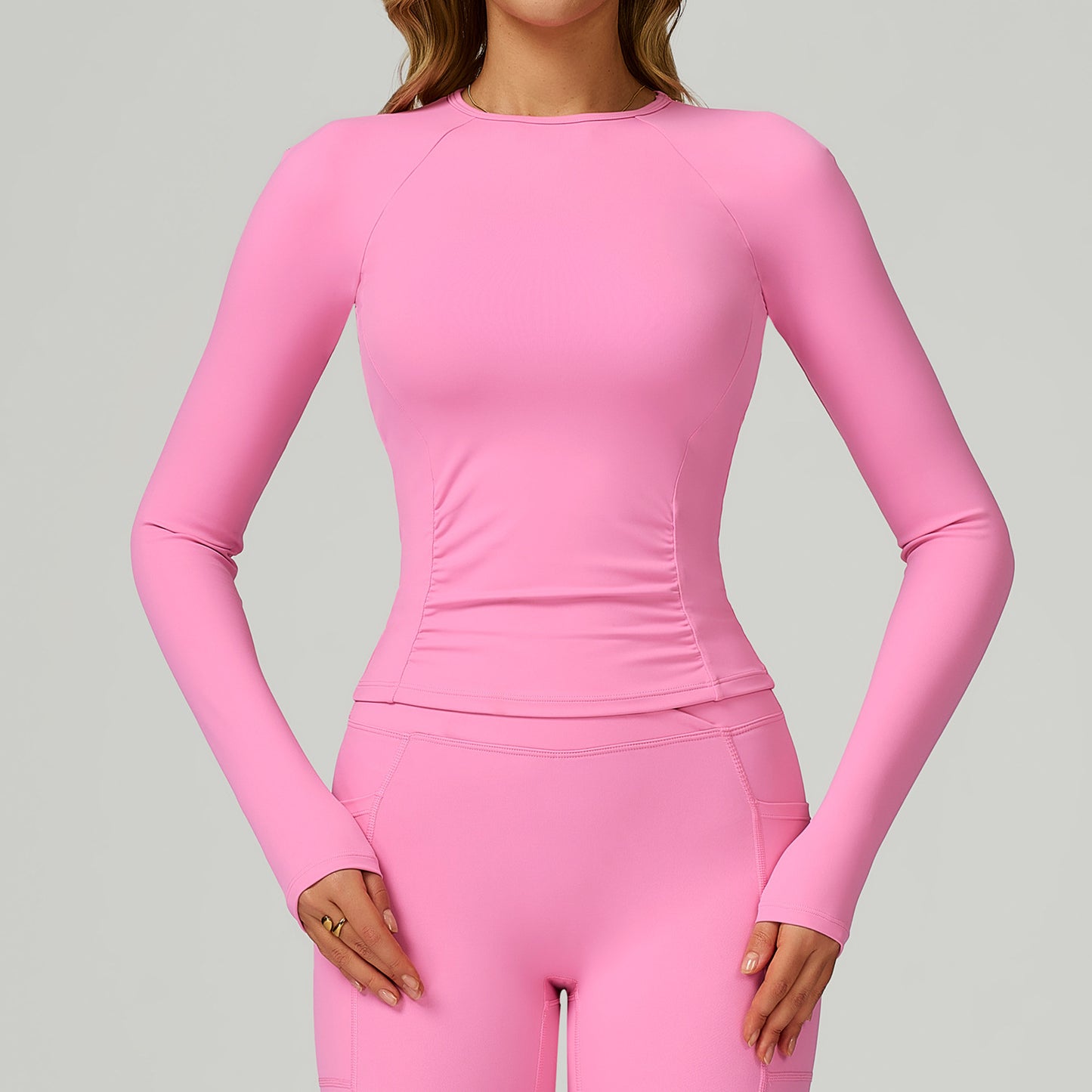 SculptLine Long-Sleeve Fitted Training Top