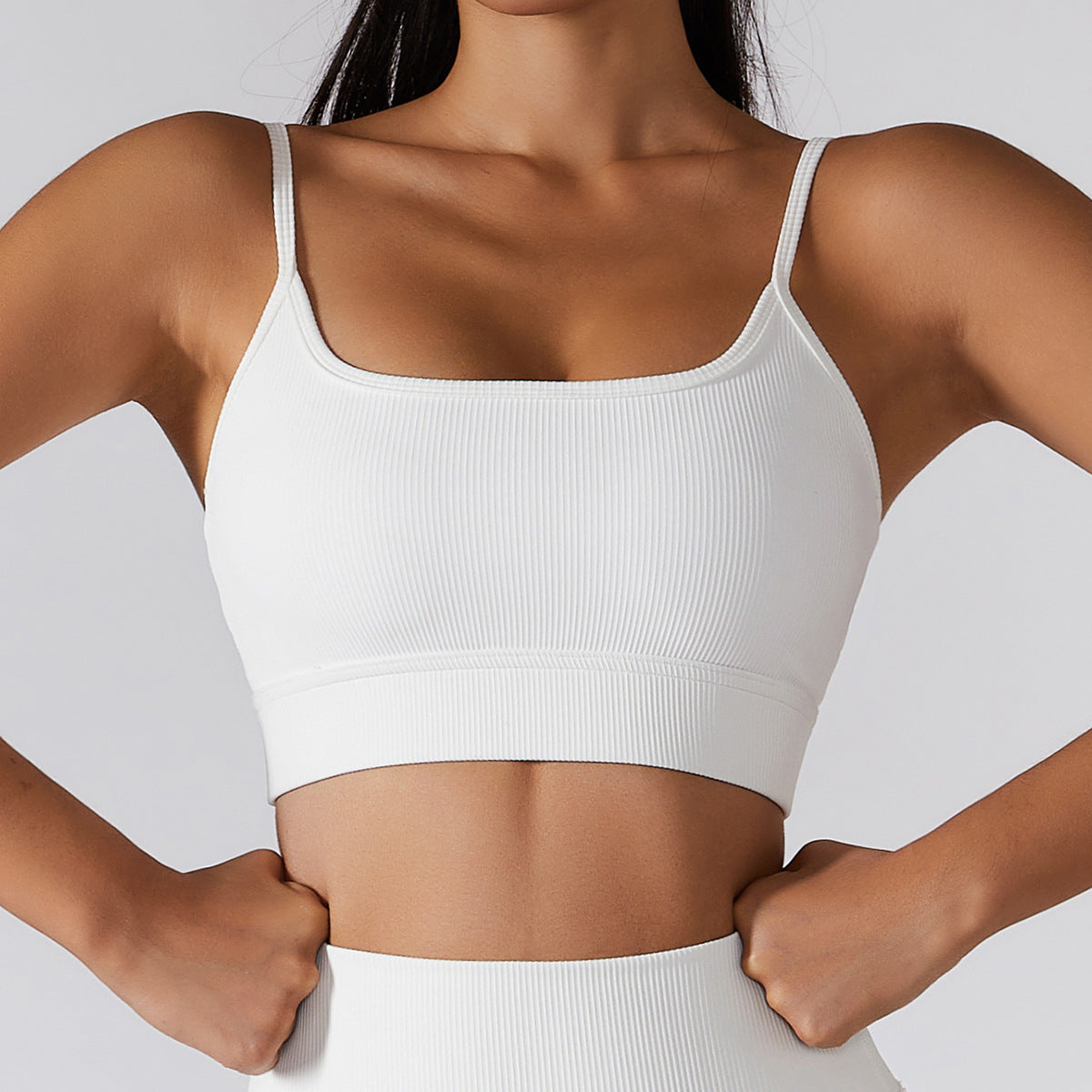 Scoop Neck Ribbed Tank