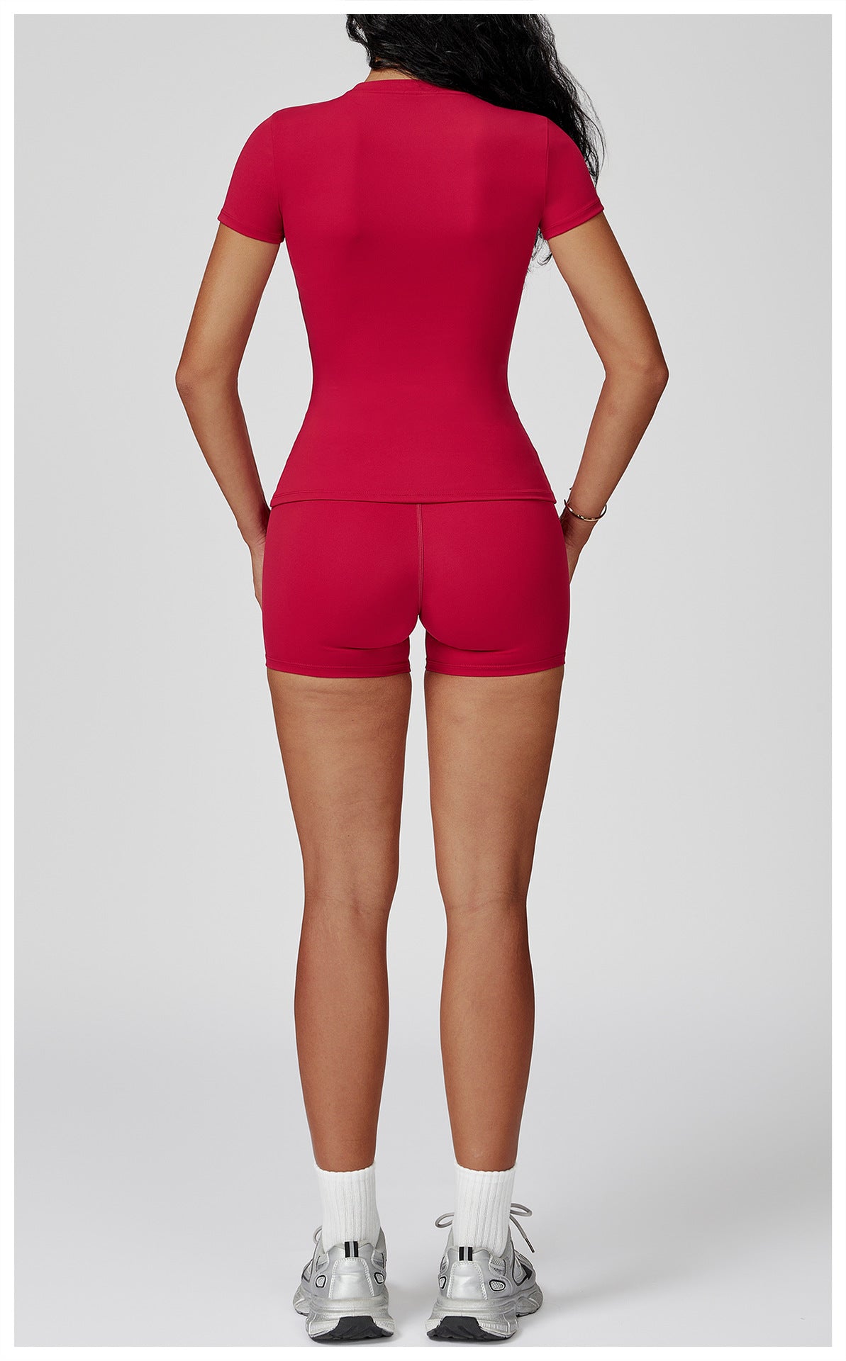 Sculpt Fit Short Sleeve & Training Shorts Set