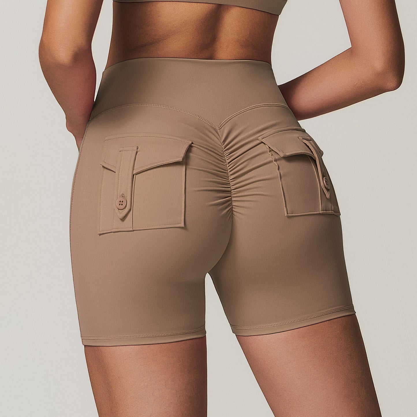 SculptStack Pocket Biker Shorts – Lift, Hold, Move Freely