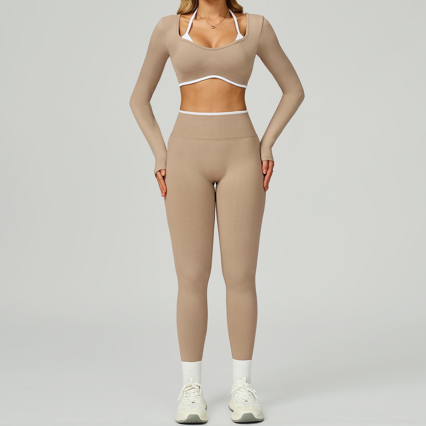 Momentum Sculpt Long-Sleeve & Leggings Set