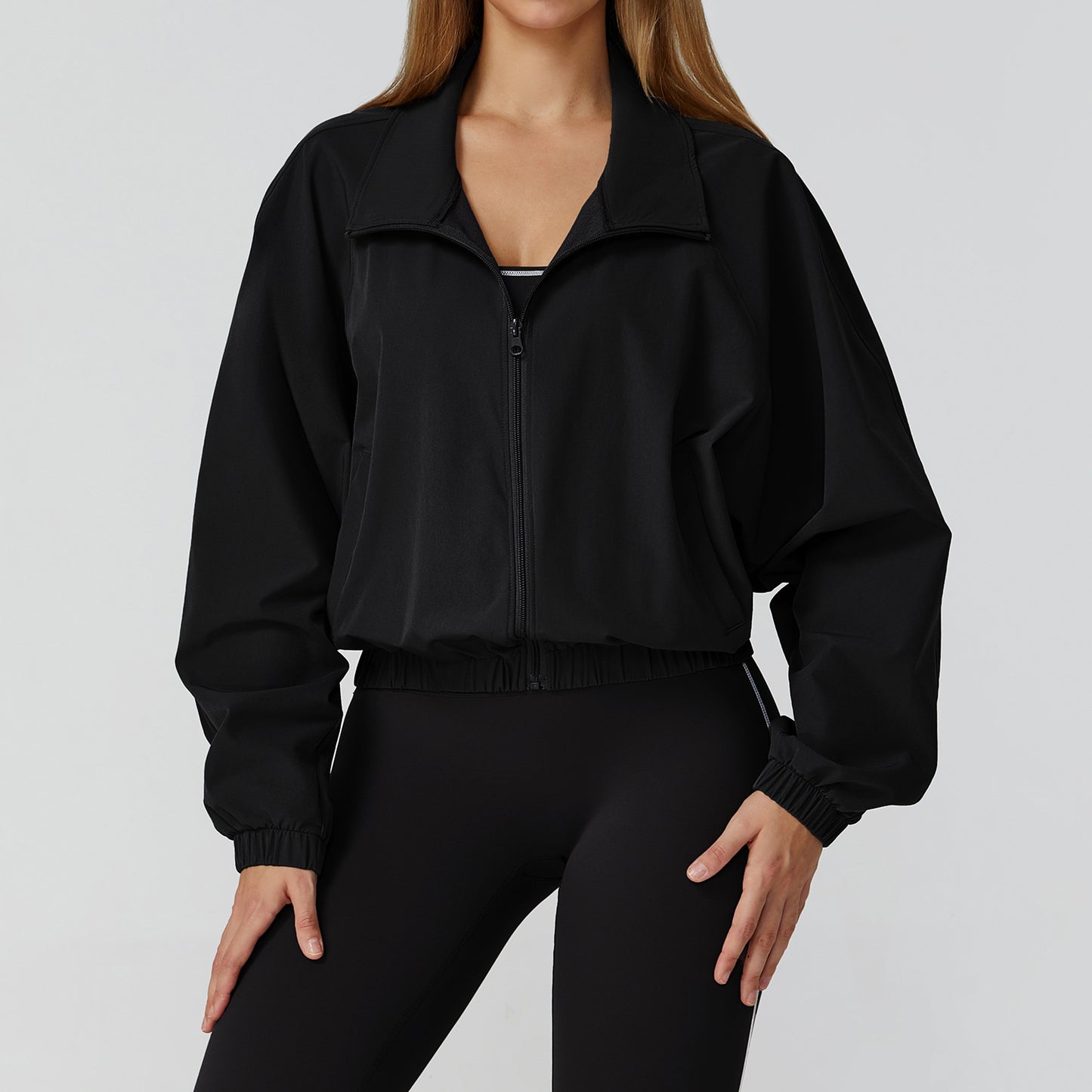 Lightweight Zip-Up Active Jacket