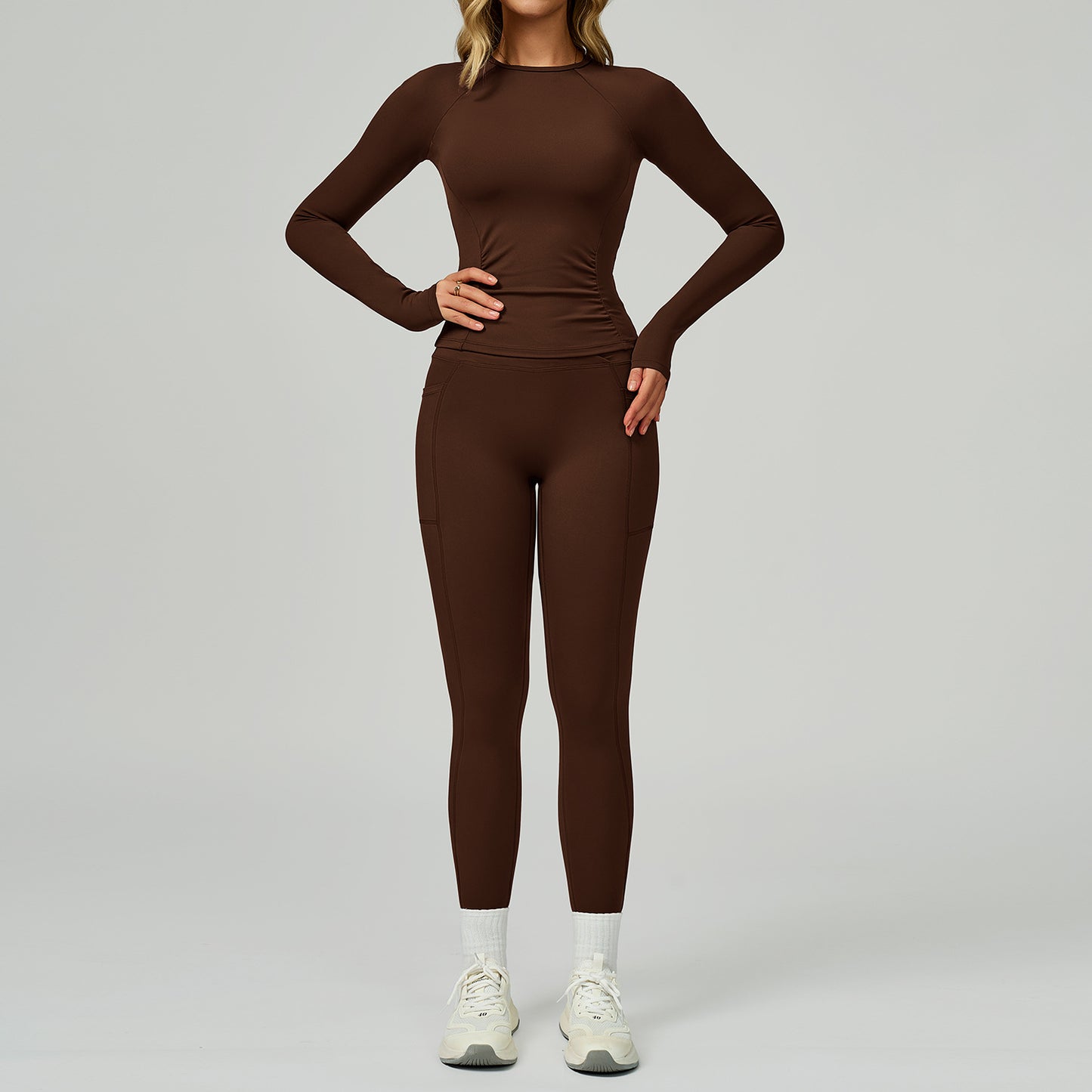 SculptFit Long Sleeve Training Set – Top & Leggings