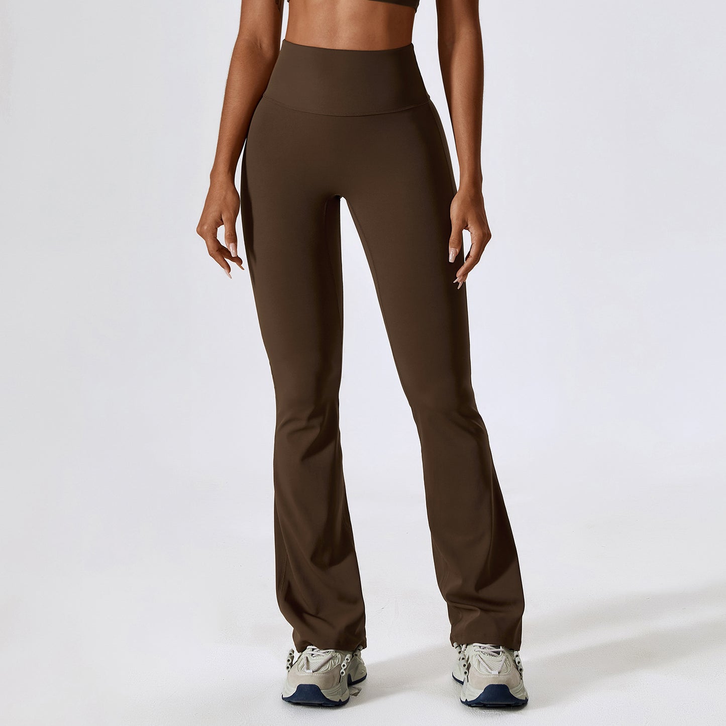 High-Waist Flare Leg Yoga Pants