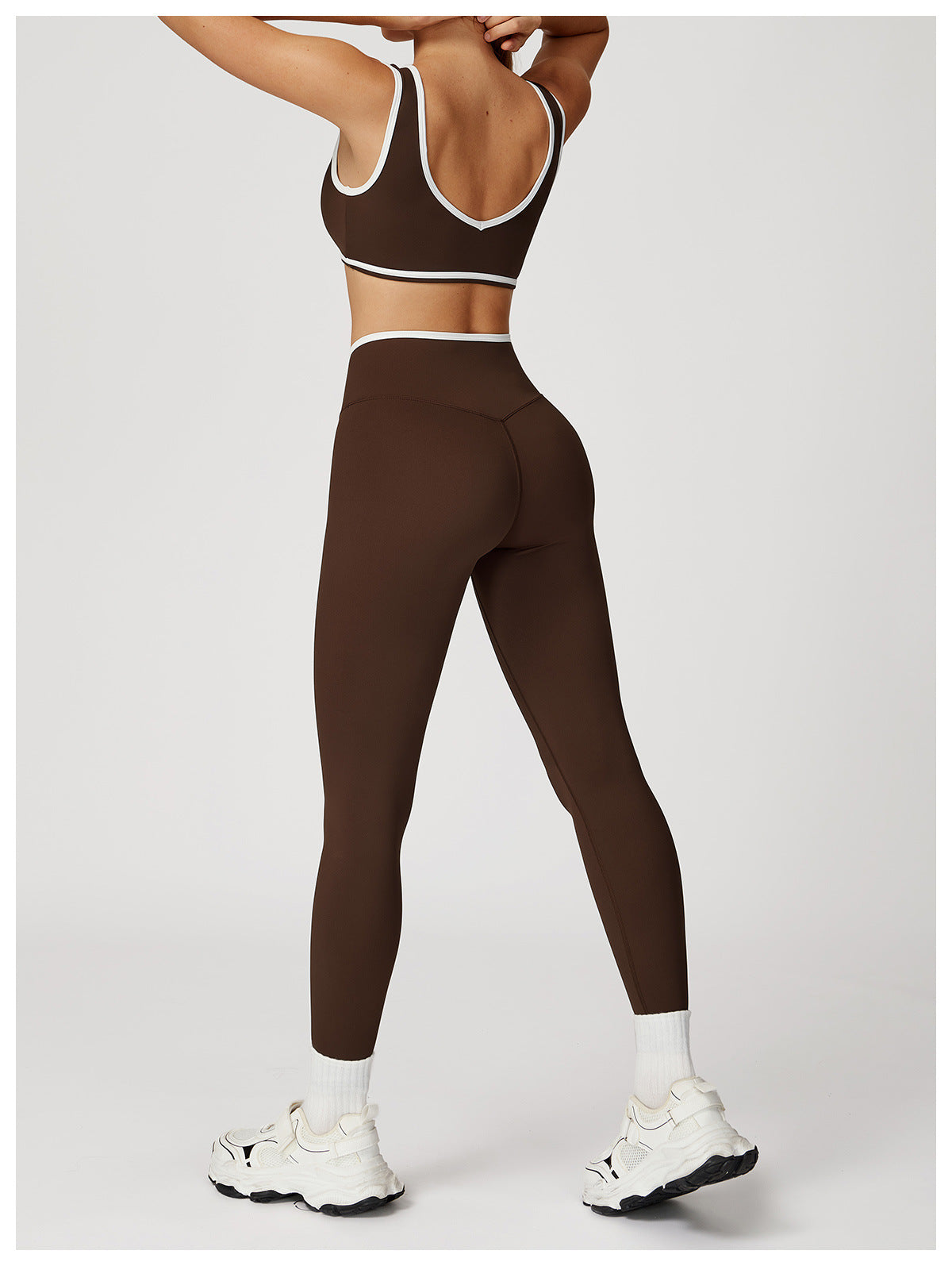 Cross-Waist Studio Leggings