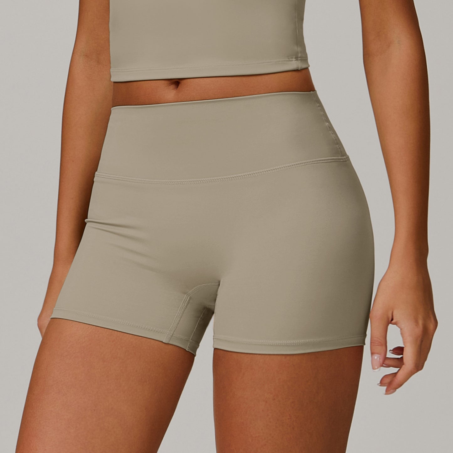 High-Waist Performance Training Shorts