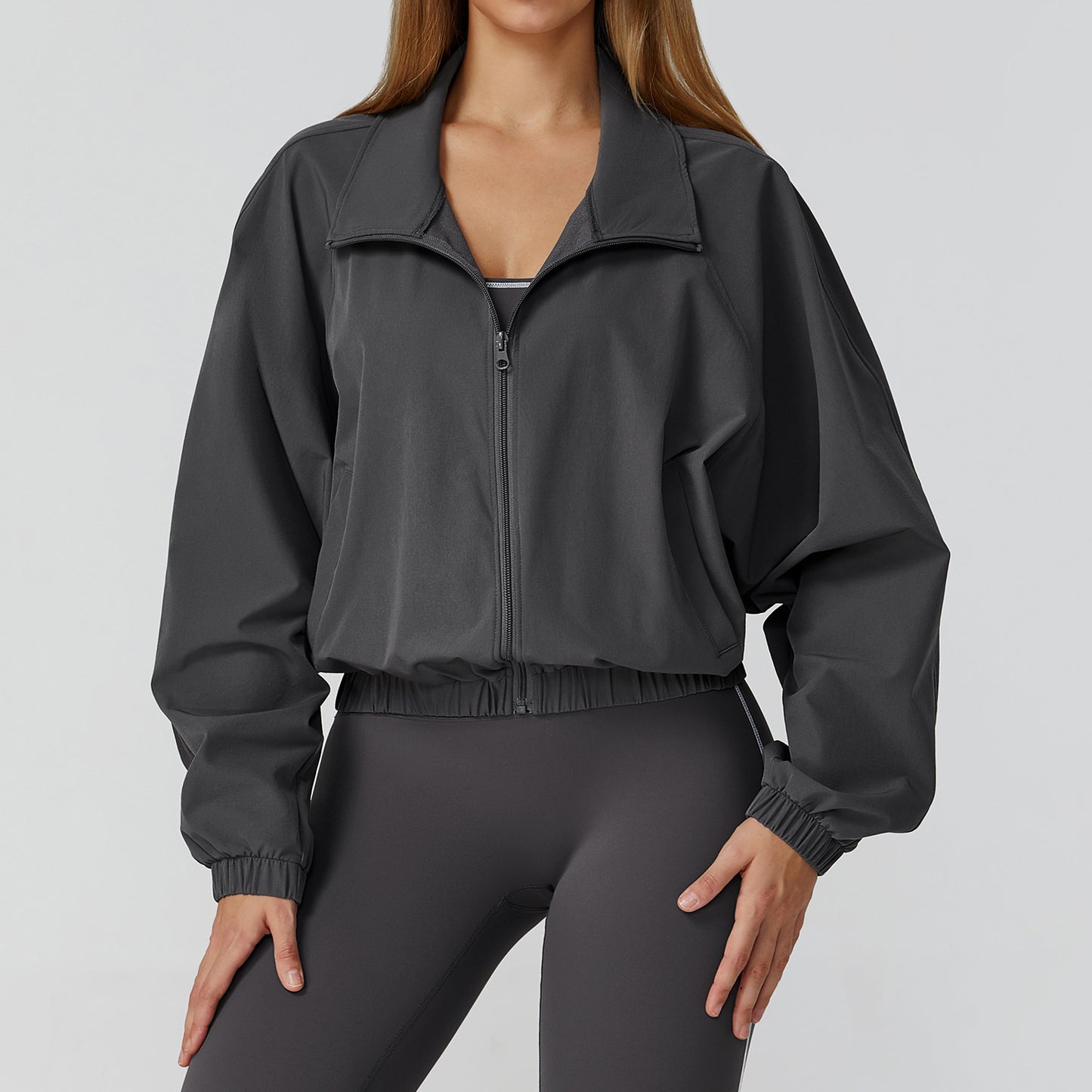 Lightweight Zip-Up Active Jacket