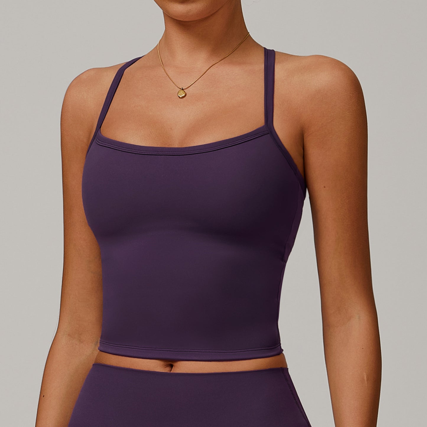 Sleek Strappy Back Yoga Vest