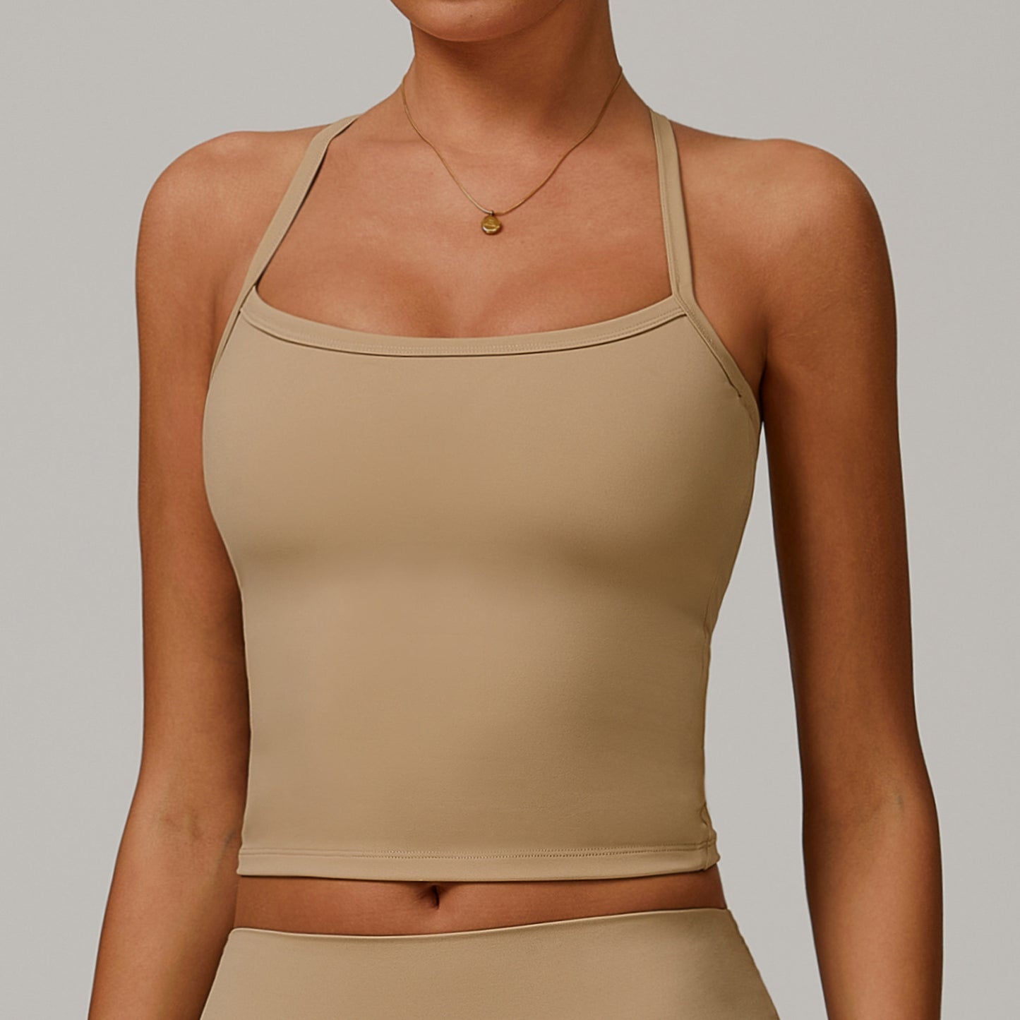 Sleek Strappy Back Yoga Vest