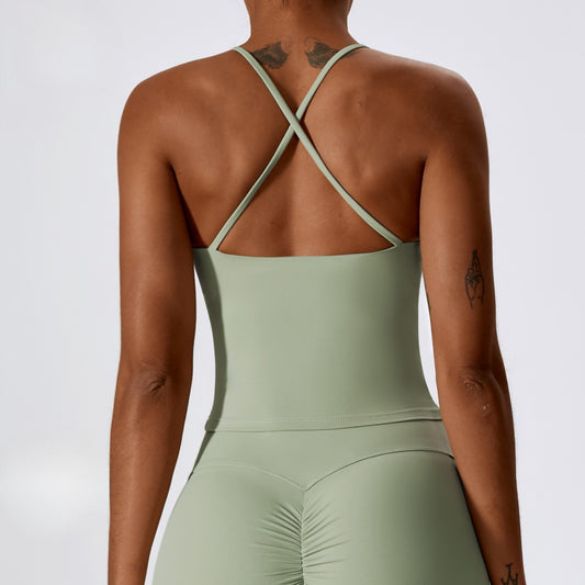 PowerSculpt Strappy Cami Tank