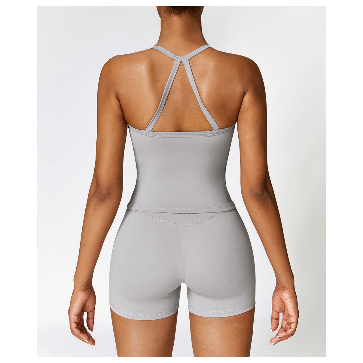 Sculpt Top & Shorts Set for Workout