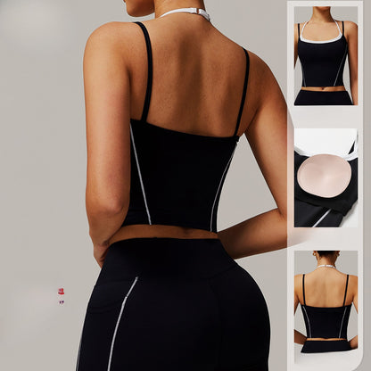 FlexForm Contrast Strap Crop