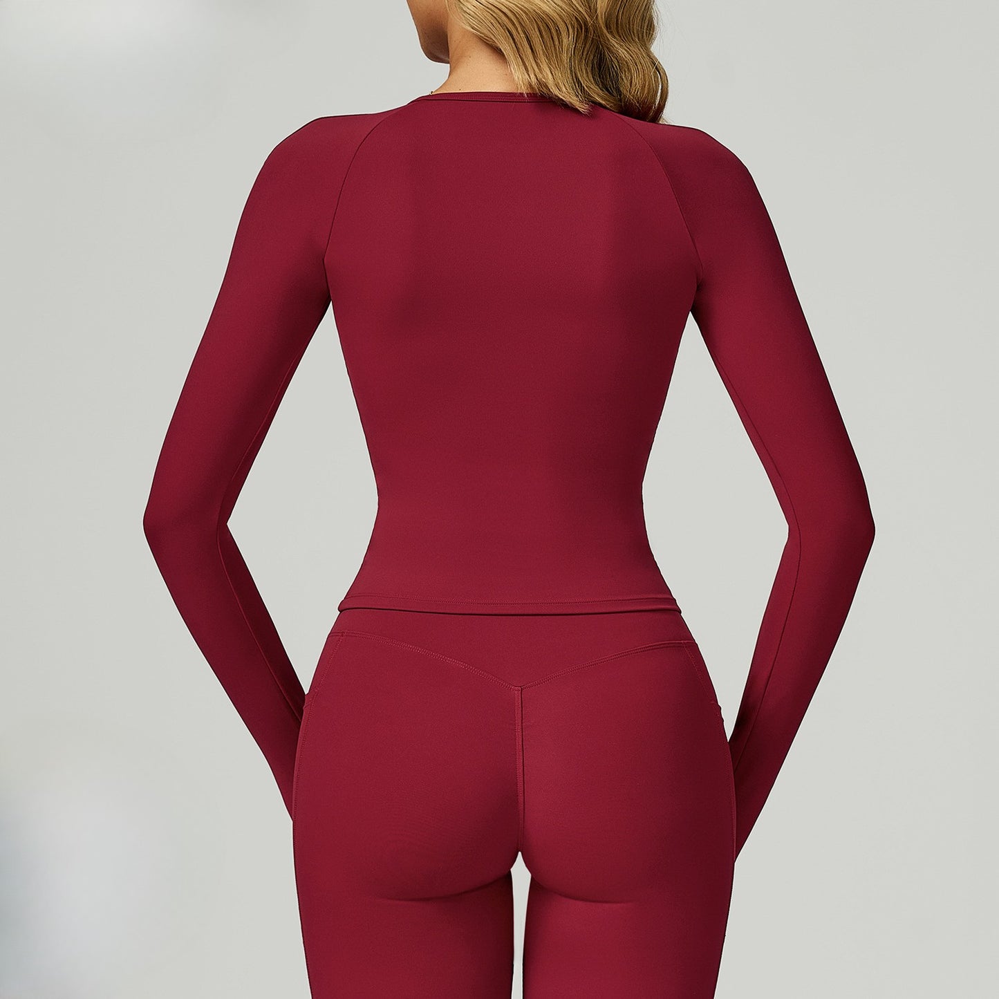 SculptLine Long-Sleeve Fitted Training Top