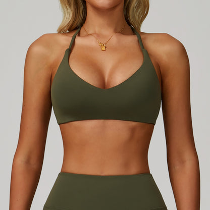 Criss-Cross Minimalist Sports Bra