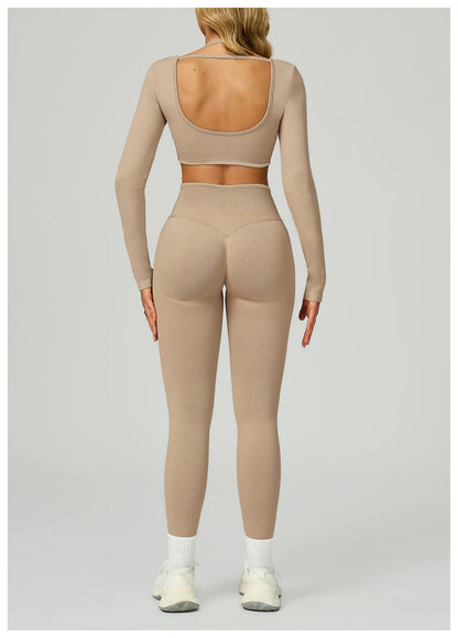 Momentum Sculpt Long-Sleeve & Leggings Set