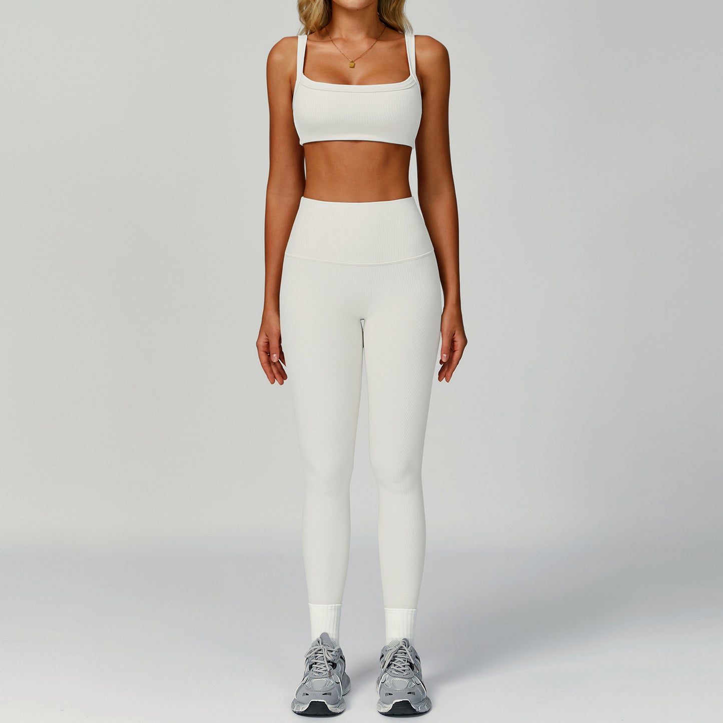 High-Waist Performance Legging & Support Bra Set