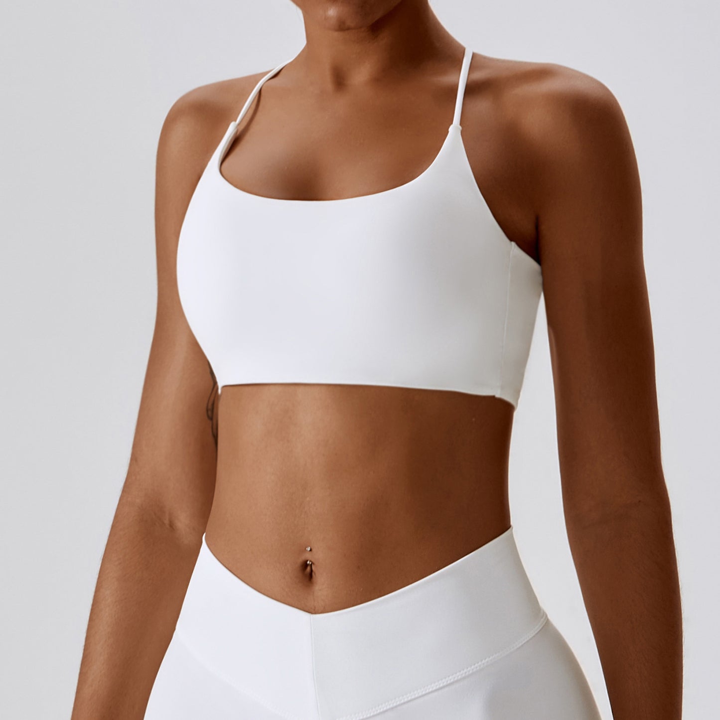 Strappy Sculpt Crossback Sports Bra