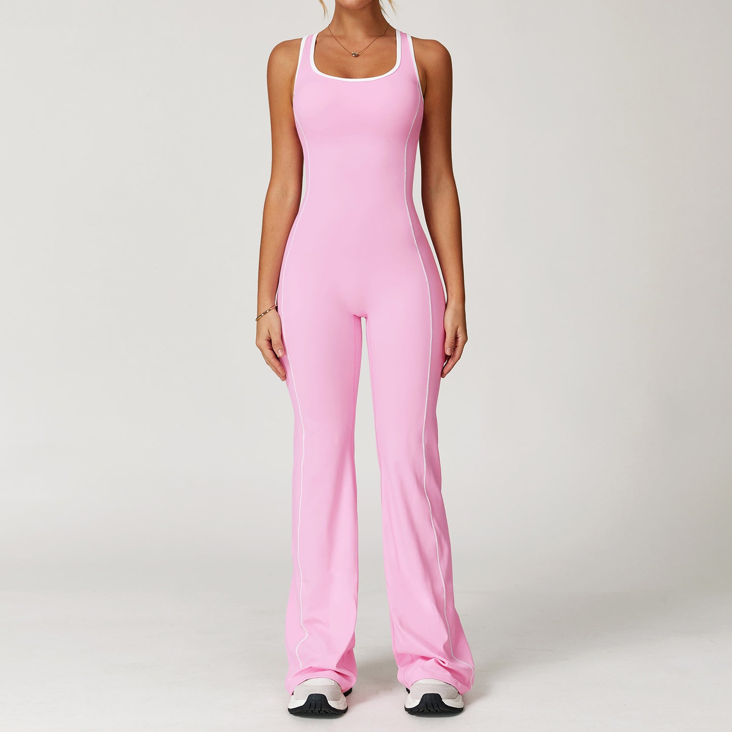 Sculpt & Flow One-Piece Jumpsuit