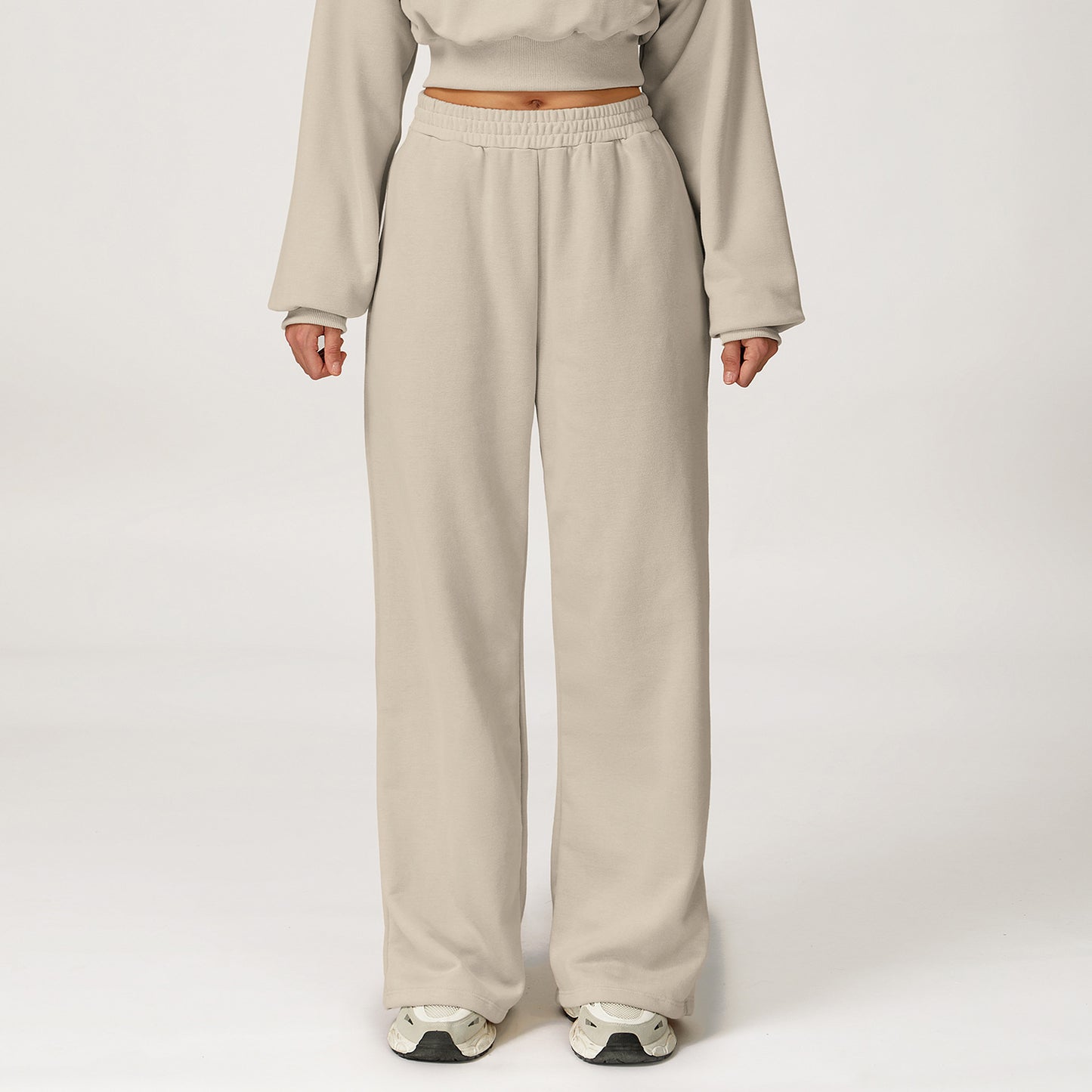 Relaxed Wide-Leg Sweatpants