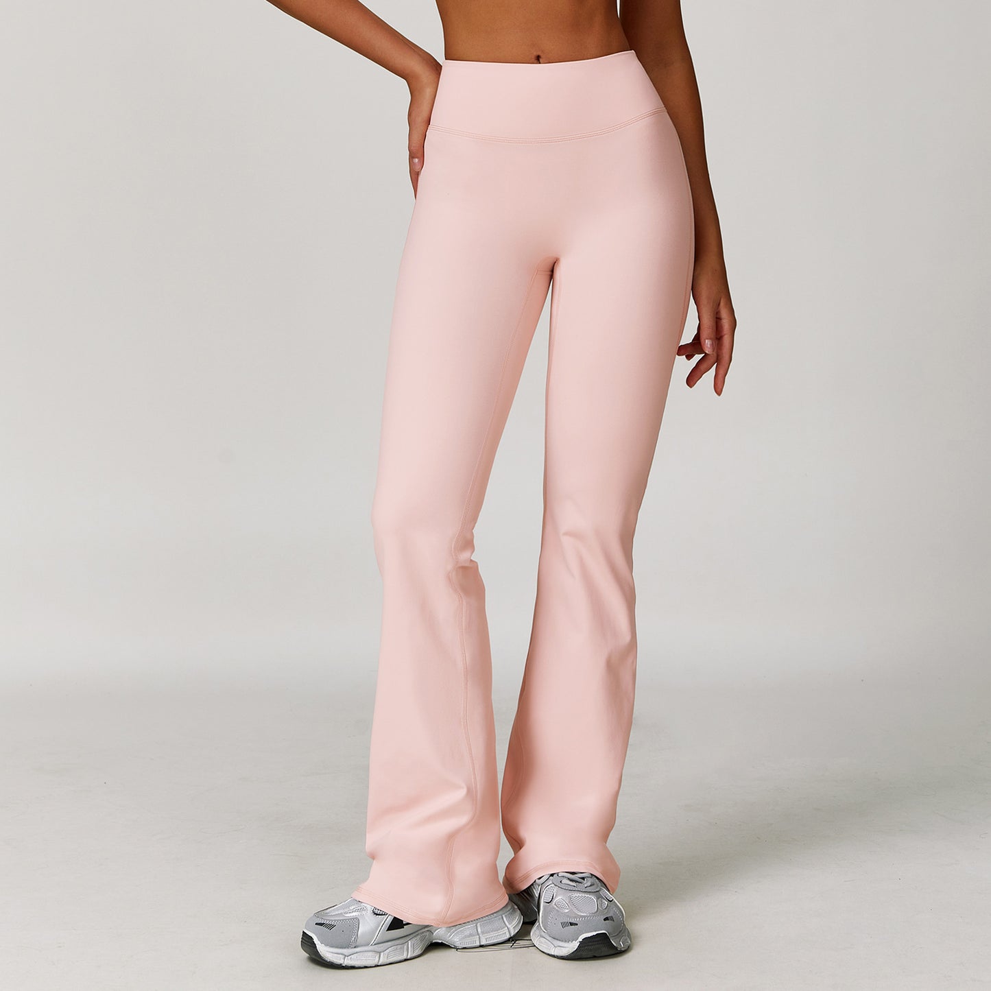 High-Waist Flare Workout Pants