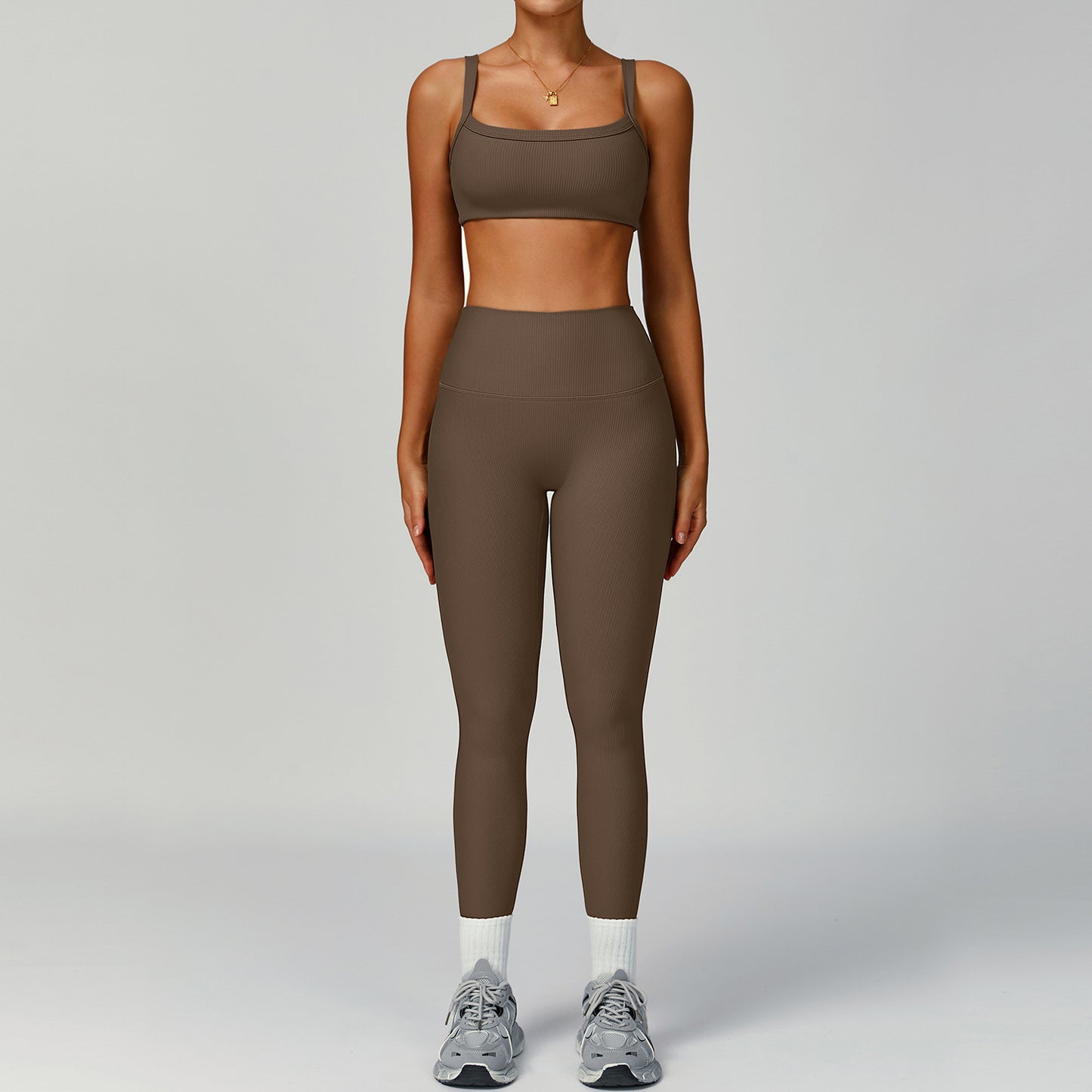 High-Waist Performance Legging & Support Bra Set