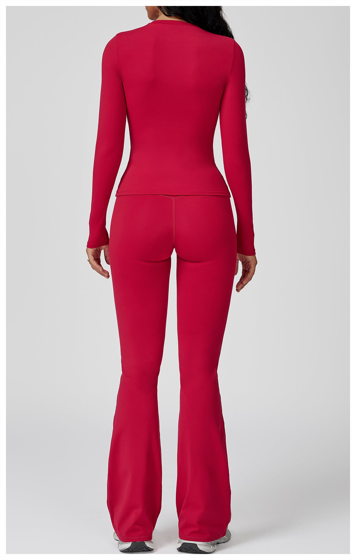 PowerFlow Long Sleeve + Flare Leggings Set