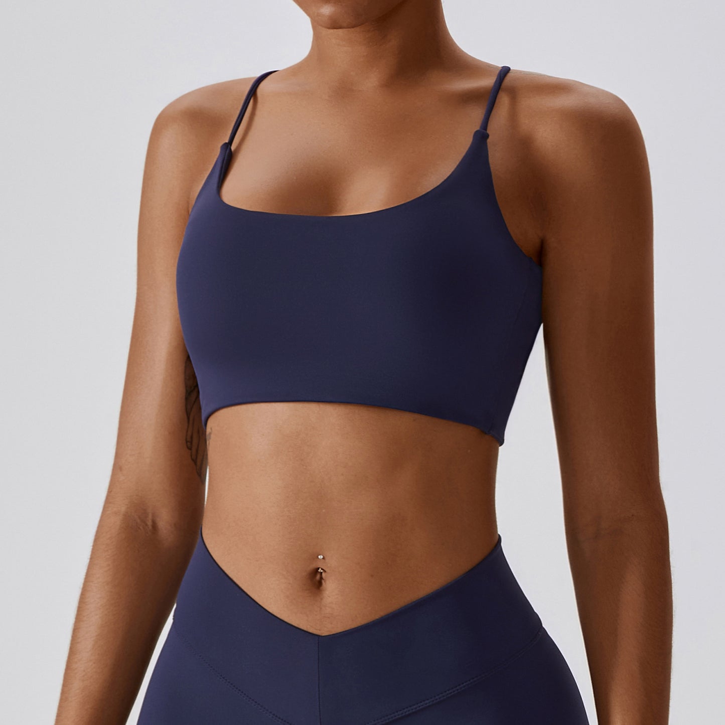 Strappy Sculpt Crossback Sports Bra