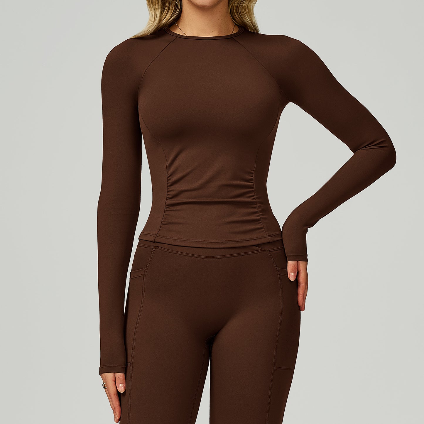 SculptLine Long-Sleeve Fitted Training Top