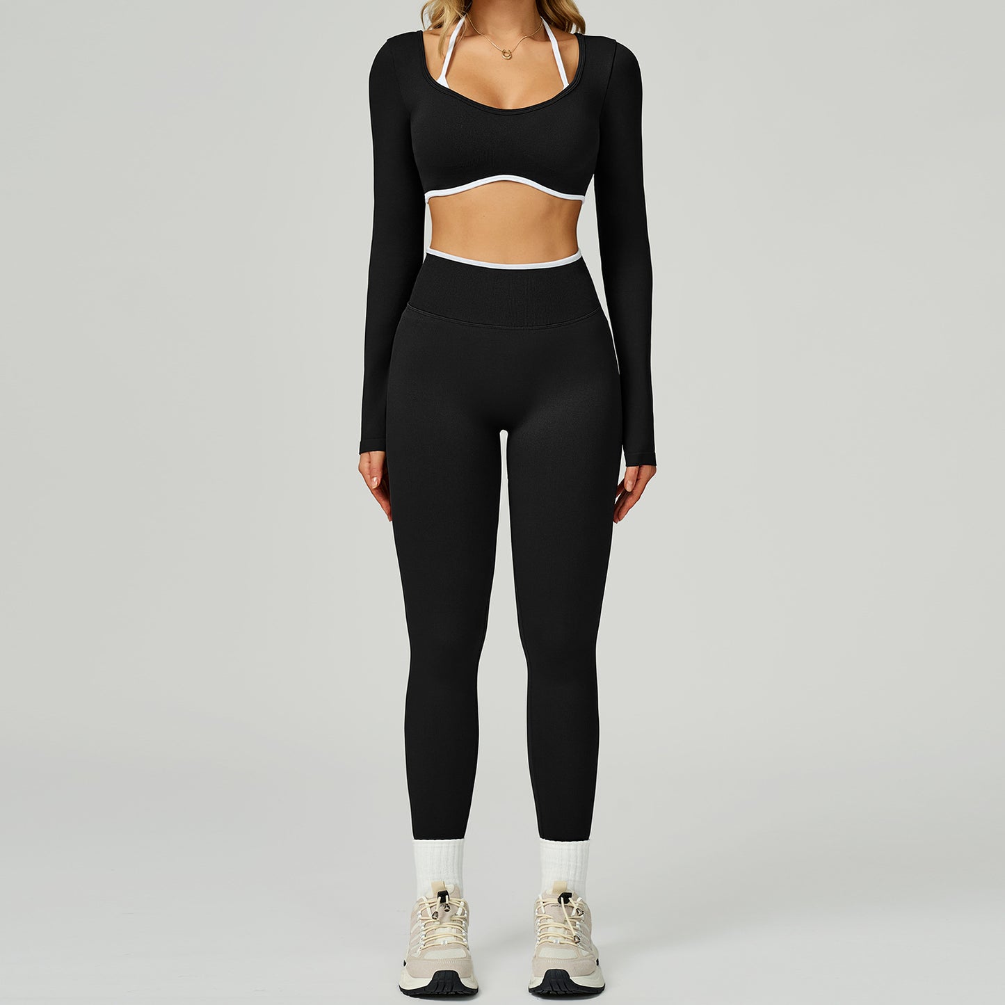 Momentum Sculpt Long-Sleeve & Leggings Set