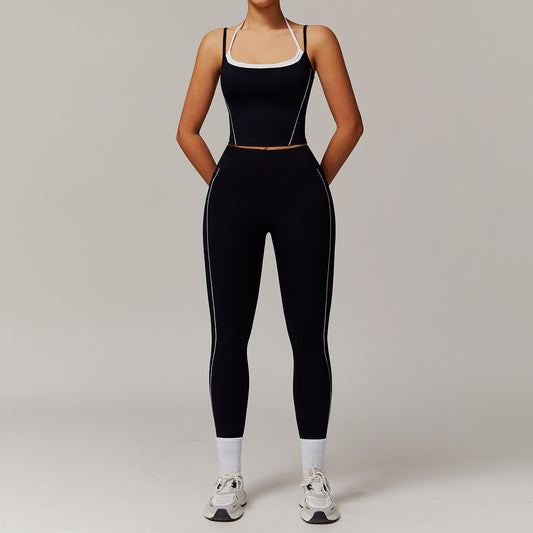 CurveFlex Strappy Tank & Leggings Set