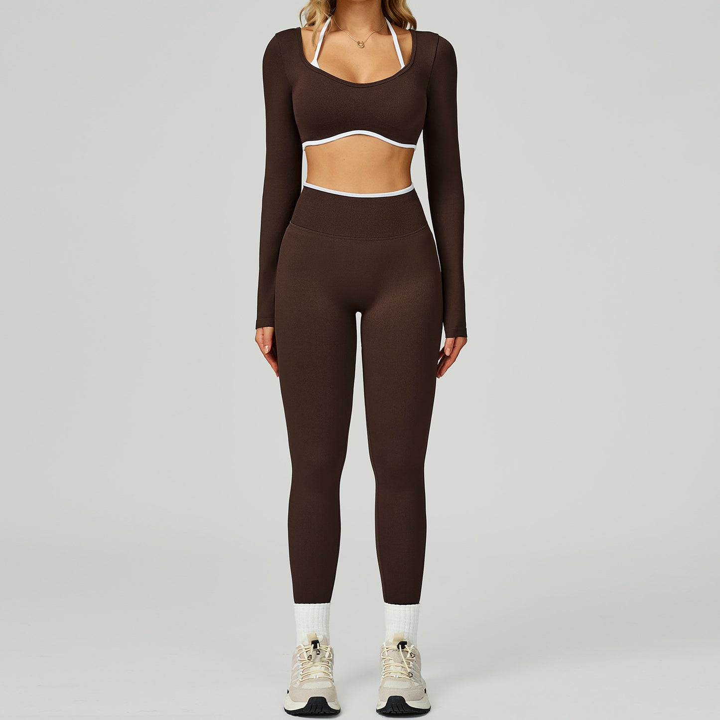 Momentum Sculpt Long-Sleeve & Leggings Set