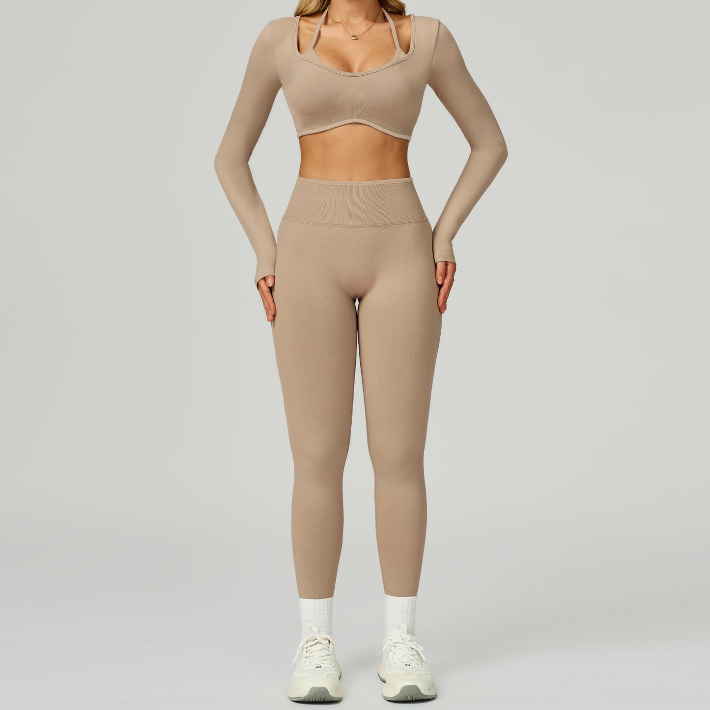 Momentum Sculpt Long-Sleeve & Leggings Set