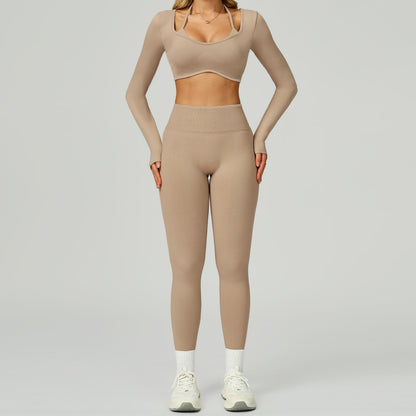 Momentum Sculpt Long-Sleeve & Leggings Set