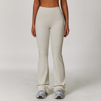 High-Waist Flare Workout Pants
