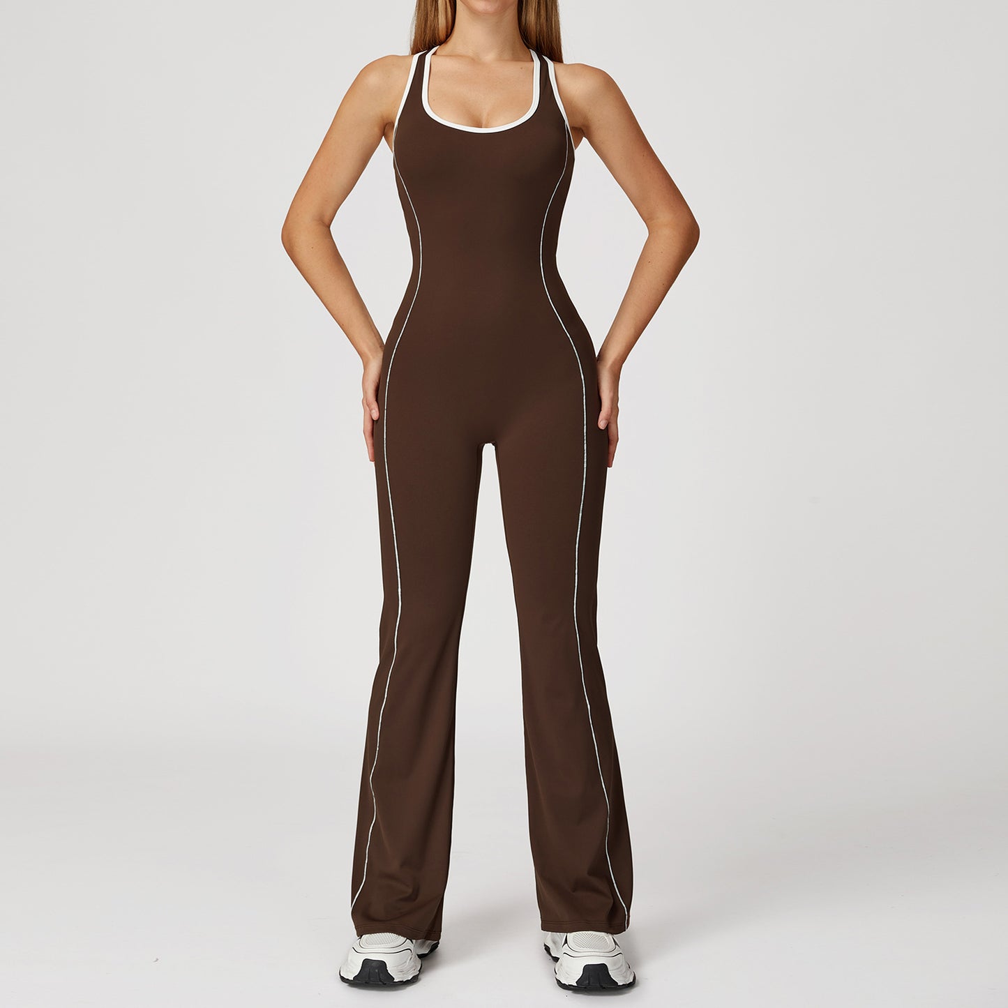 Sculpt & Flow One-Piece Jumpsuit