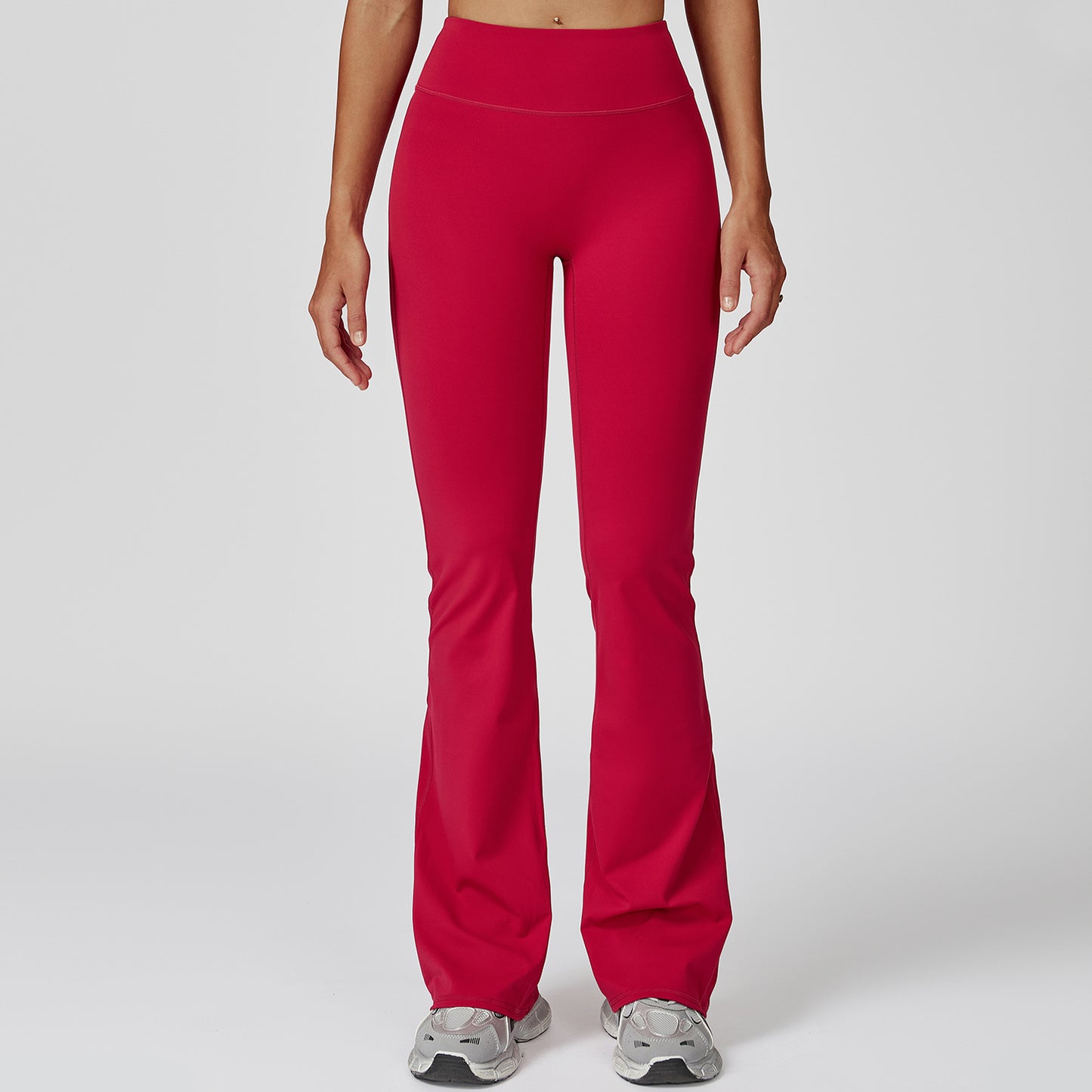 High-Waist Flare Workout Pants