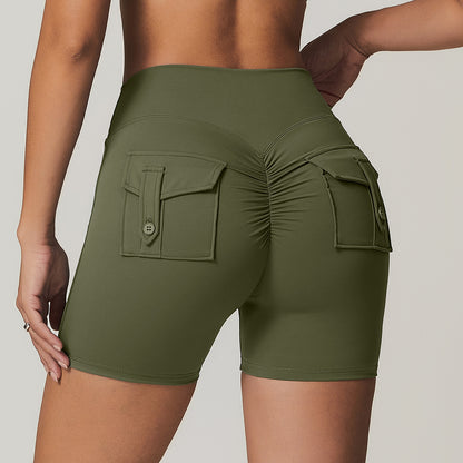 SculptStack Pocket Biker Shorts – Lift, Hold, Move Freely