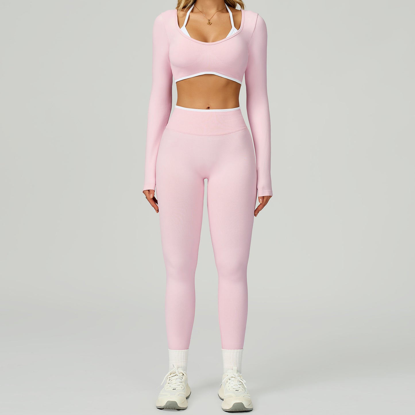 Momentum Sculpt Long-Sleeve & Leggings Set