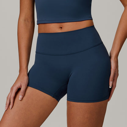 High-Waist Performance Training Shorts