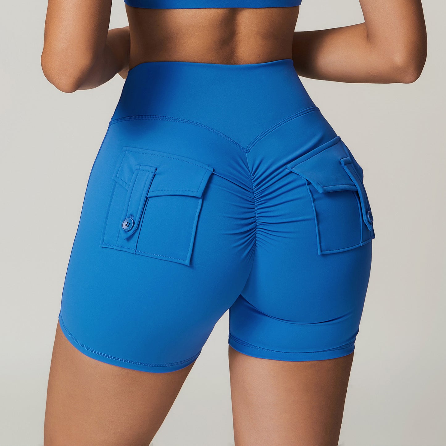 SculptStack Pocket Biker Shorts – Lift, Hold, Move Freely