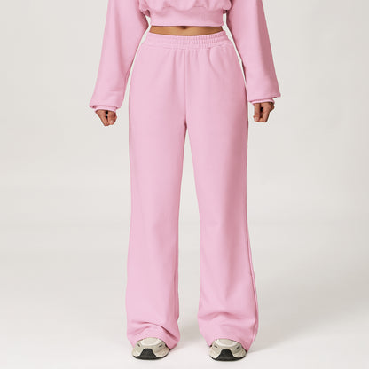 Relaxed Wide-Leg Sweatpants